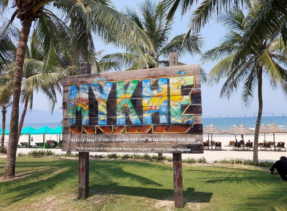 “My Khe Beach is one of the six most attractive beaches on the planet